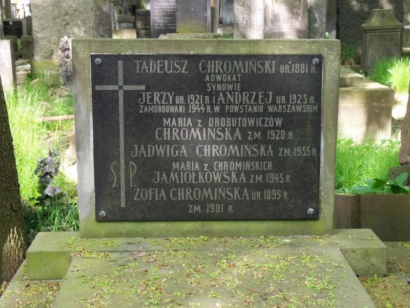 Zdjęcie grobu Tadeusz Chromiński (2)