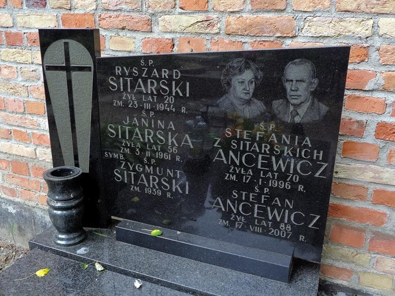 Zdjęcie grobu Stefan Ancewicz (2)