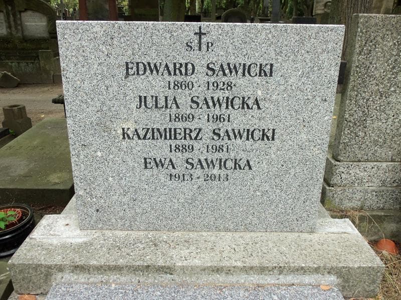 Zdjęcie grobu Kazimierz Sawicki (2)
