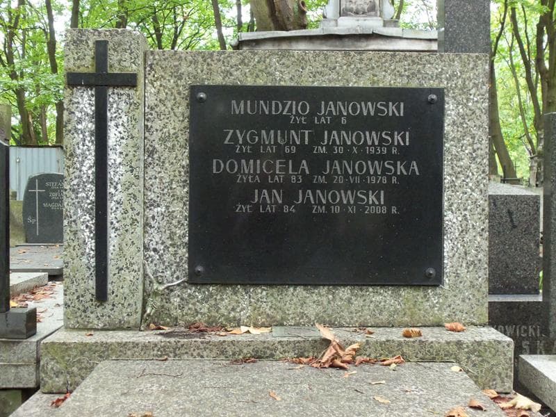 Zdjęcie grobu Domicela Janowska (2)
