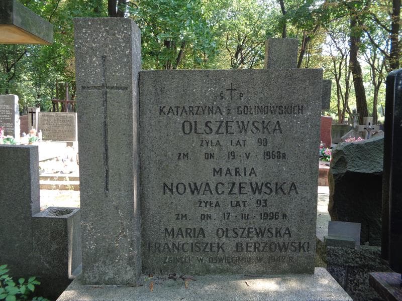 Zdjęcie grobu Maria Olszewska (2)