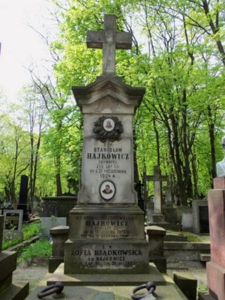 Zdjęcie grobu Bronisława Hajkowicz (2)