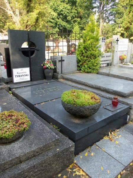 Zdjęcie grobu Antonina Tyrańska (1)