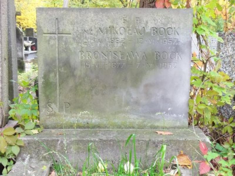 Zdjęcie grobu Bronisława Bock (2)