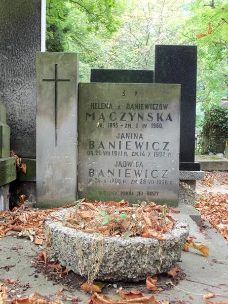 Zdjęcie grobu Janina Baniewicz (2)