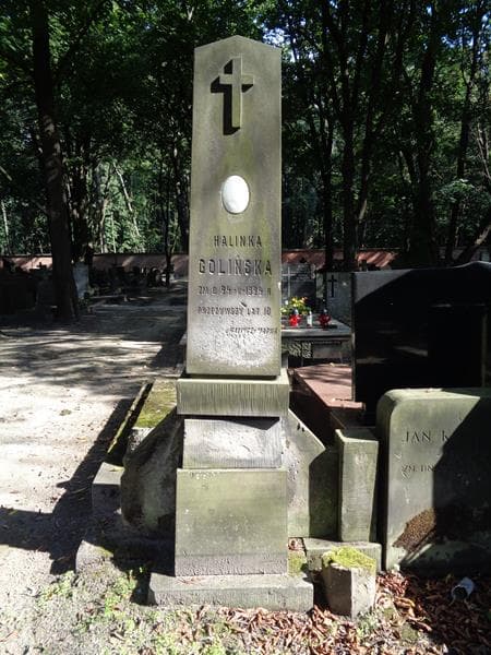 Zdjęcie grobu Halinka Golińska (2)