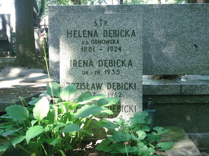 Zdjęcie grobu Irena Dębicka (1)