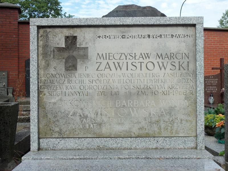 Zdjęcie grobu Barbara Wanda Zawistowska (2)