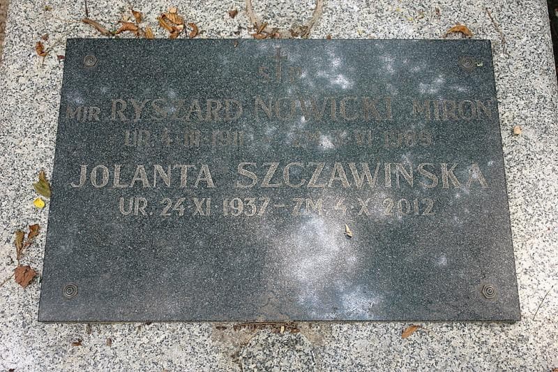 Zdjęcie grobu Ryszard Nowicki (2)