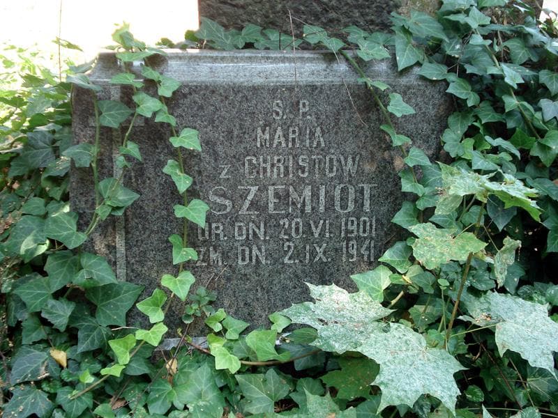 Zdjęcie grobu Maria Szemiot (1)