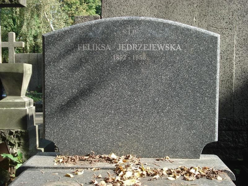 Zdjęcie grobu Feliksa Jędrzejewska (2)