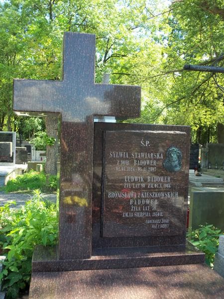 Zdjęcie grobu Bronisława Badower (2)