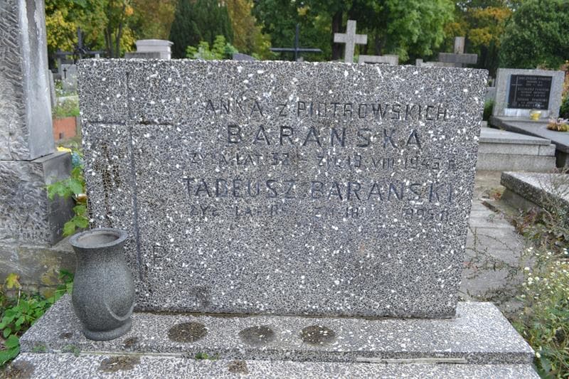 Zdjęcie grobu Tadeusz Barański (2)