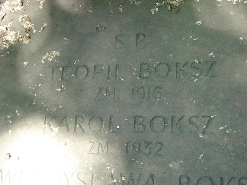 Zdjęcie grobu Karol Boksz (1)
