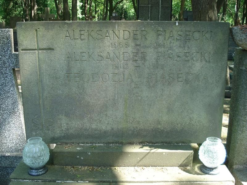 Zdjęcie grobu Aleksander Piasecki (1)