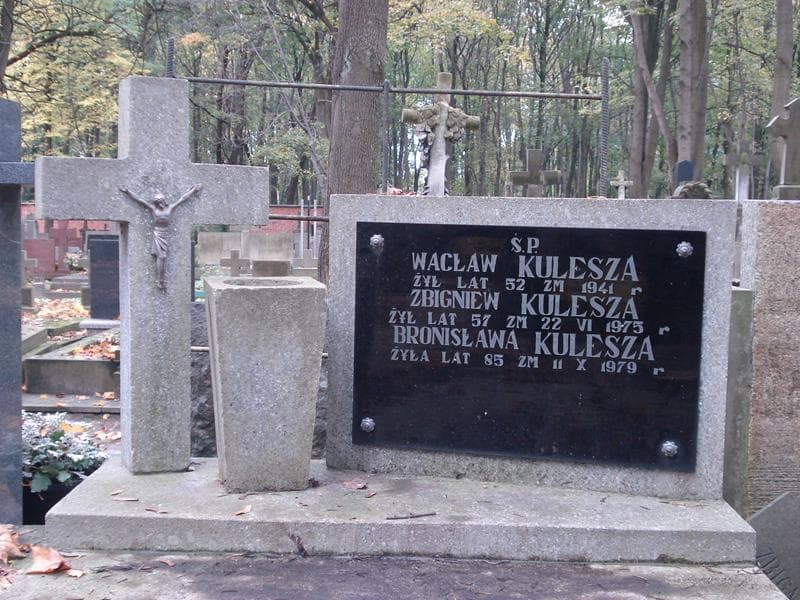 Zdjęcie grobu Bronisława Kulesza (2)
