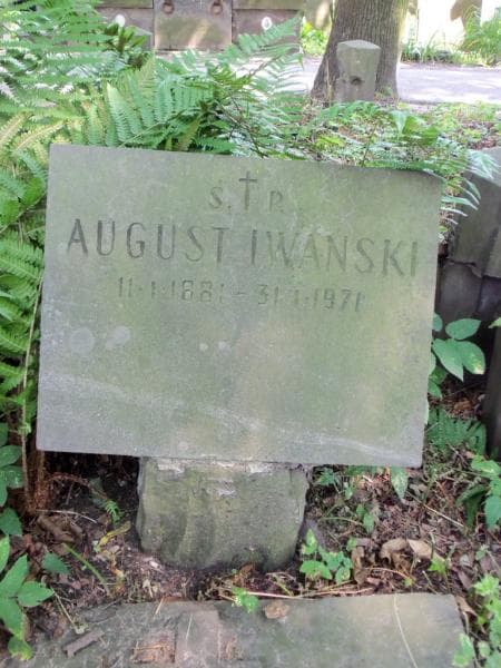 Zdjęcie grobu August Iwański (2)