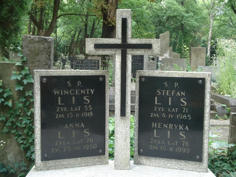 Zdjęcie grobu Stefan Lis (1)
