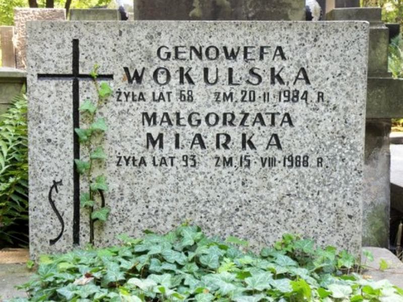 Zdjęcie grobu Genowefa Wokulska (2)