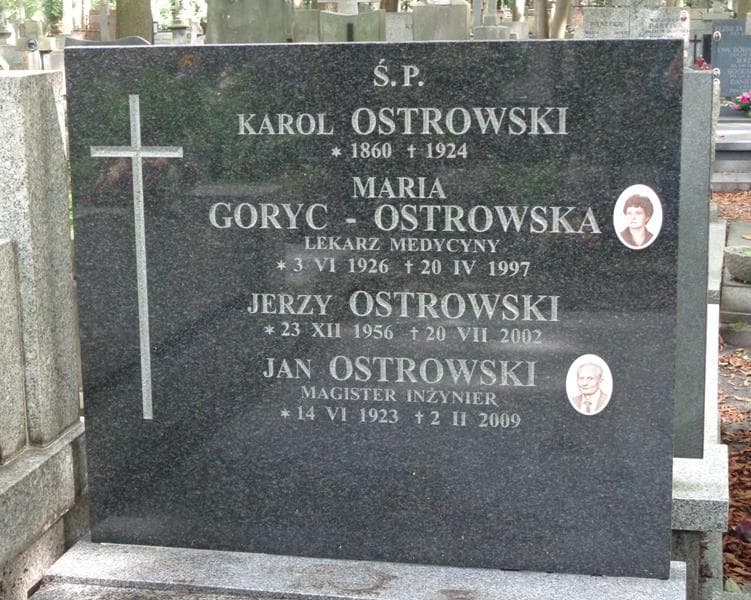 Zdjęcie grobu Maria Goryc-Ostrowska (2)