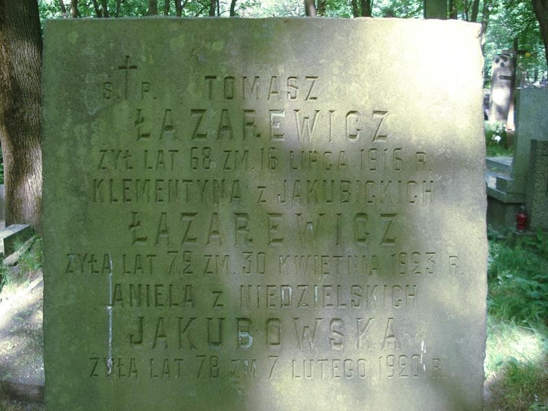 Zdjęcie grobu Aniela Jakubowska (2)