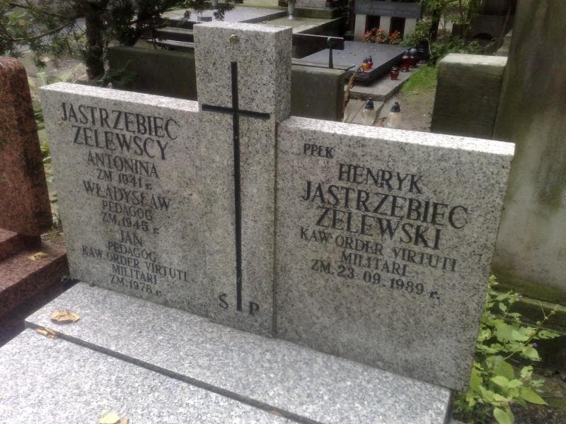 Zdjęcie grobu Jan Jastrzębiec Żelewski (1)