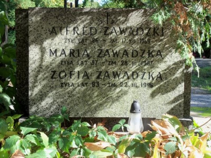 Zdjęcie grobu Maria Zawadzka (2)
