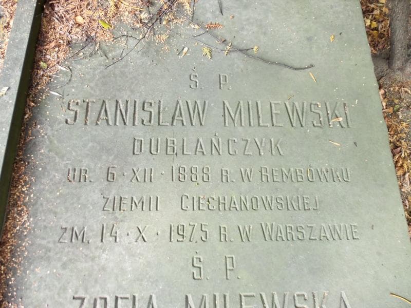 Zdjęcie grobu Zofia Milewska (2)