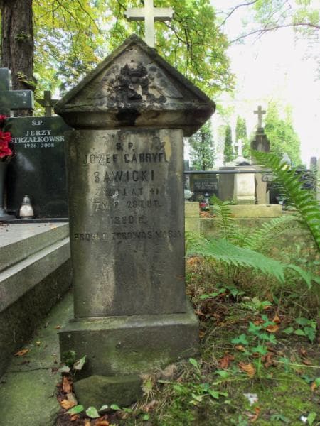 Zdjęcie grobu Józef Gabryel Sawicki (2)