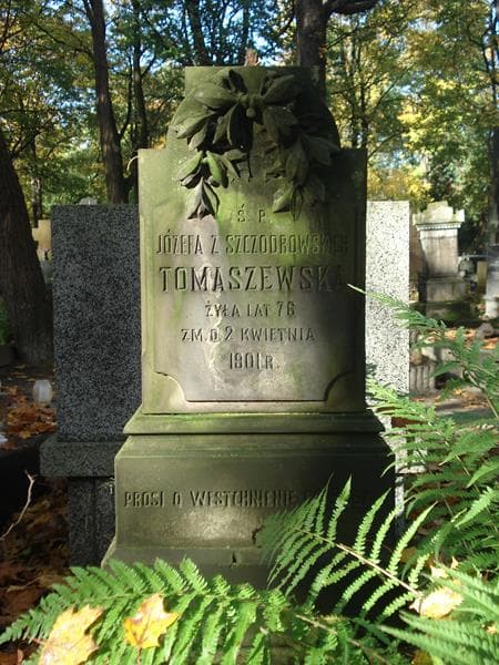 Zdjęcie grobu Józefa Tomaszewska (2)