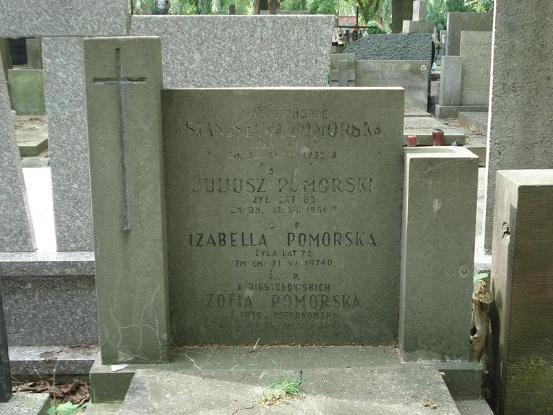 Zdjęcie grobu Stanisława Pomorska (2)