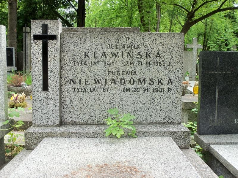 Zdjęcie grobu Eugenia Niewiadomska (2)