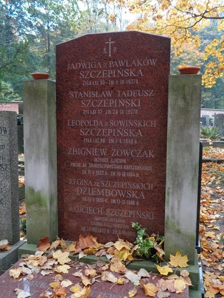 Zdjęcie grobu Leopolda Szczepińska (2)