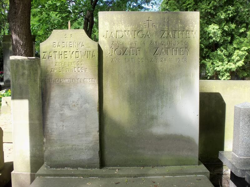 Zdjęcie grobu Jadwiga Zathey (2)