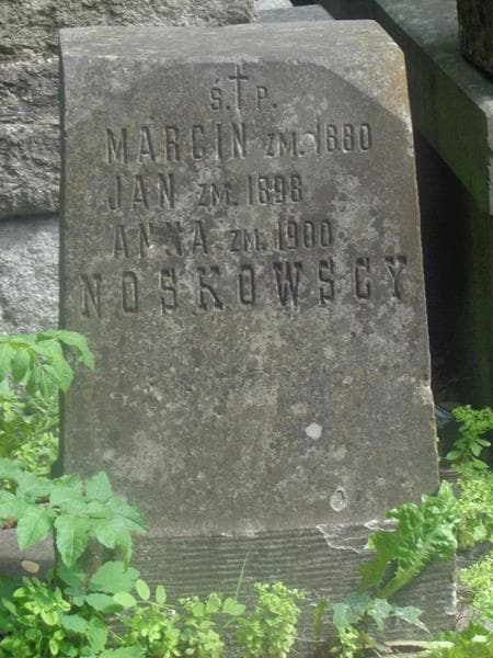 Zdjęcie grobu Jan Noskowski (2)