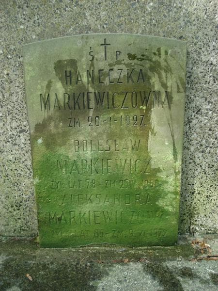 Zdjęcie grobu Bolesław Markiewicz (2)