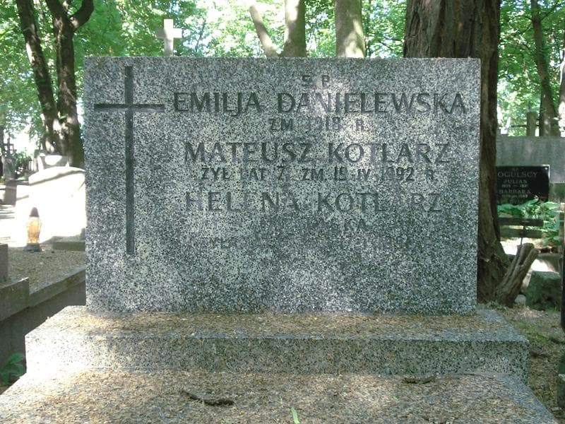 Zdjęcie grobu Emilja Danielewska (1)