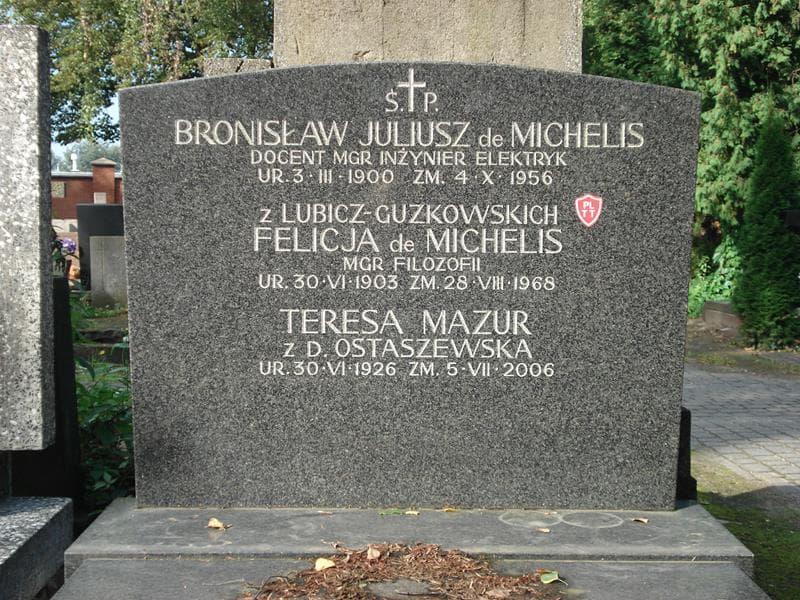 Zdjęcie grobu Felicja De Michelis (2)