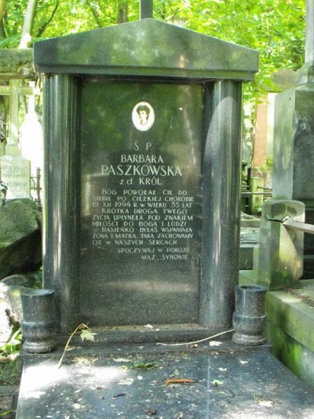 Zdjęcie grobu Barbara Paszkowska (1)