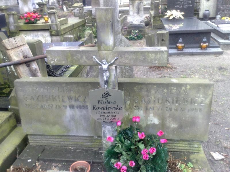 Zdjęcie grobu Wacław Baziukiewicz (1)