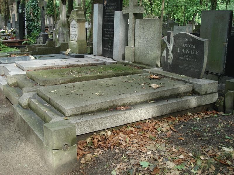 Zdjęcie grobu: Antoni Lange
