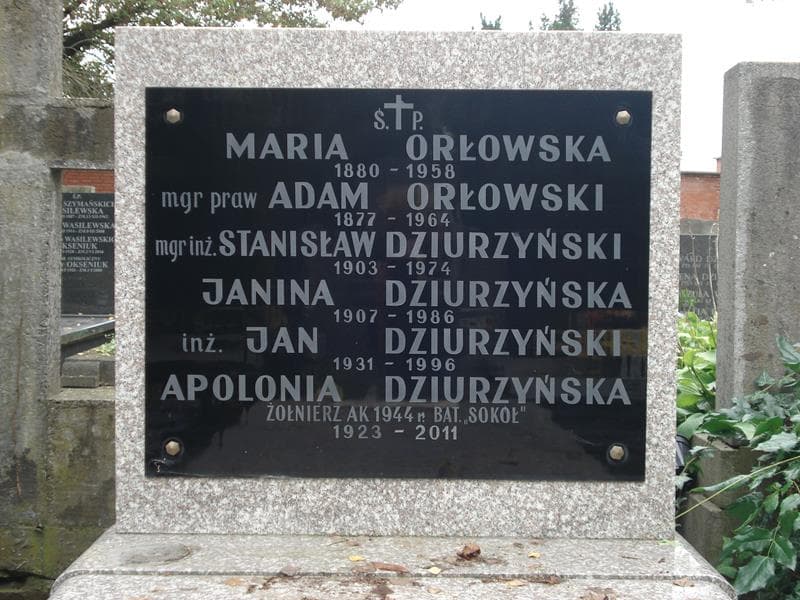 Zdjęcie grobu Jan Dziurzyński (2)