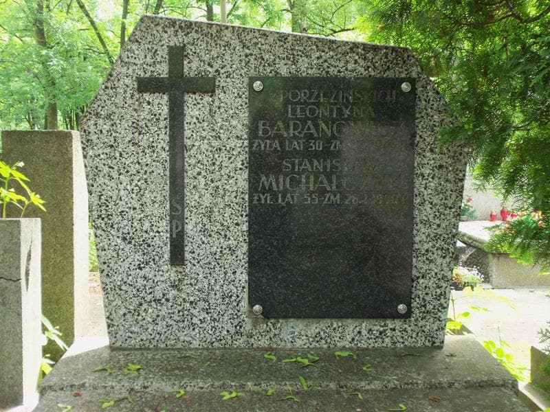 Zdjęcie grobu Leontyna Baranowicz (2)