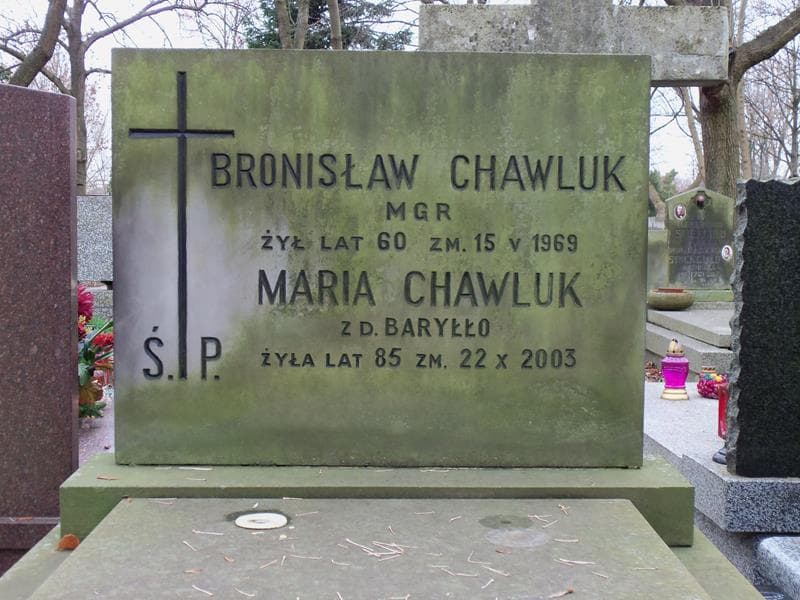 Zdjęcie grobu Maria Chawluk (2)