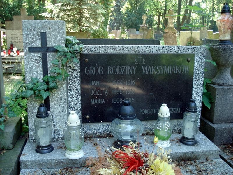 Zdjęcie grobu Józefa Maksymiak (1)