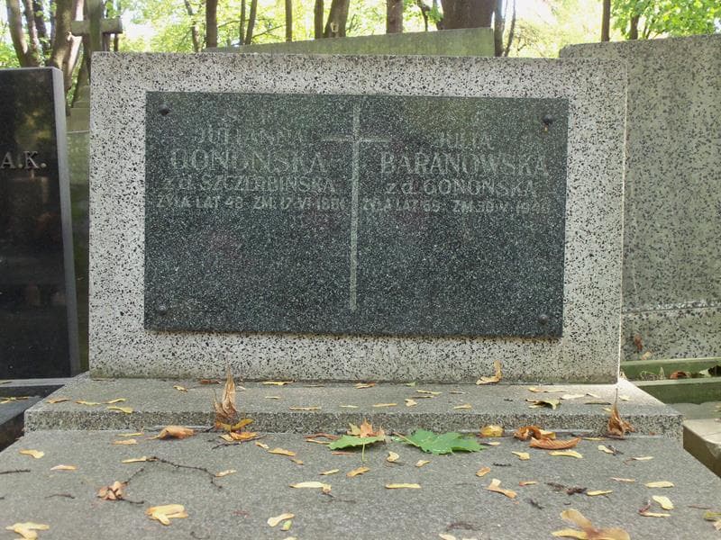 Zdjęcie grobu Julia Baranowska (2)