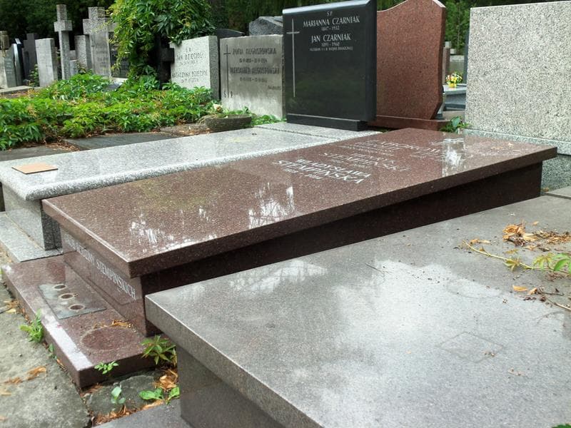 Zdjęcie grobu Feliksa Zaborowska (2)