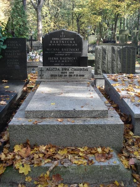 Zdjęcie grobu: Zenobia Bartnicka