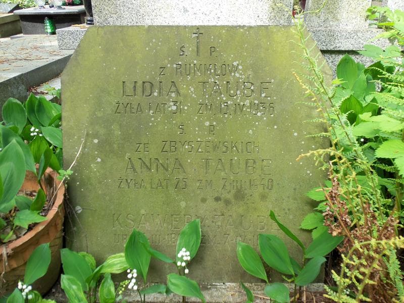 Zdjęcie grobu Lidia Taube (2)