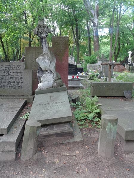Zdjęcie grobu Antoni Coray (1)